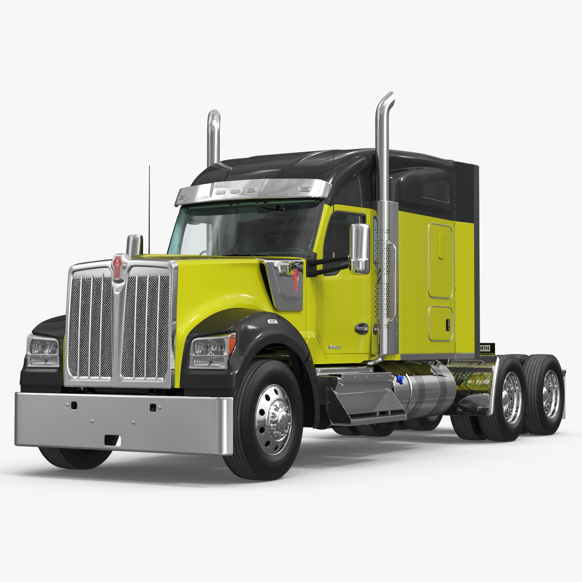 Kenworth W990 Truck 3D model preview