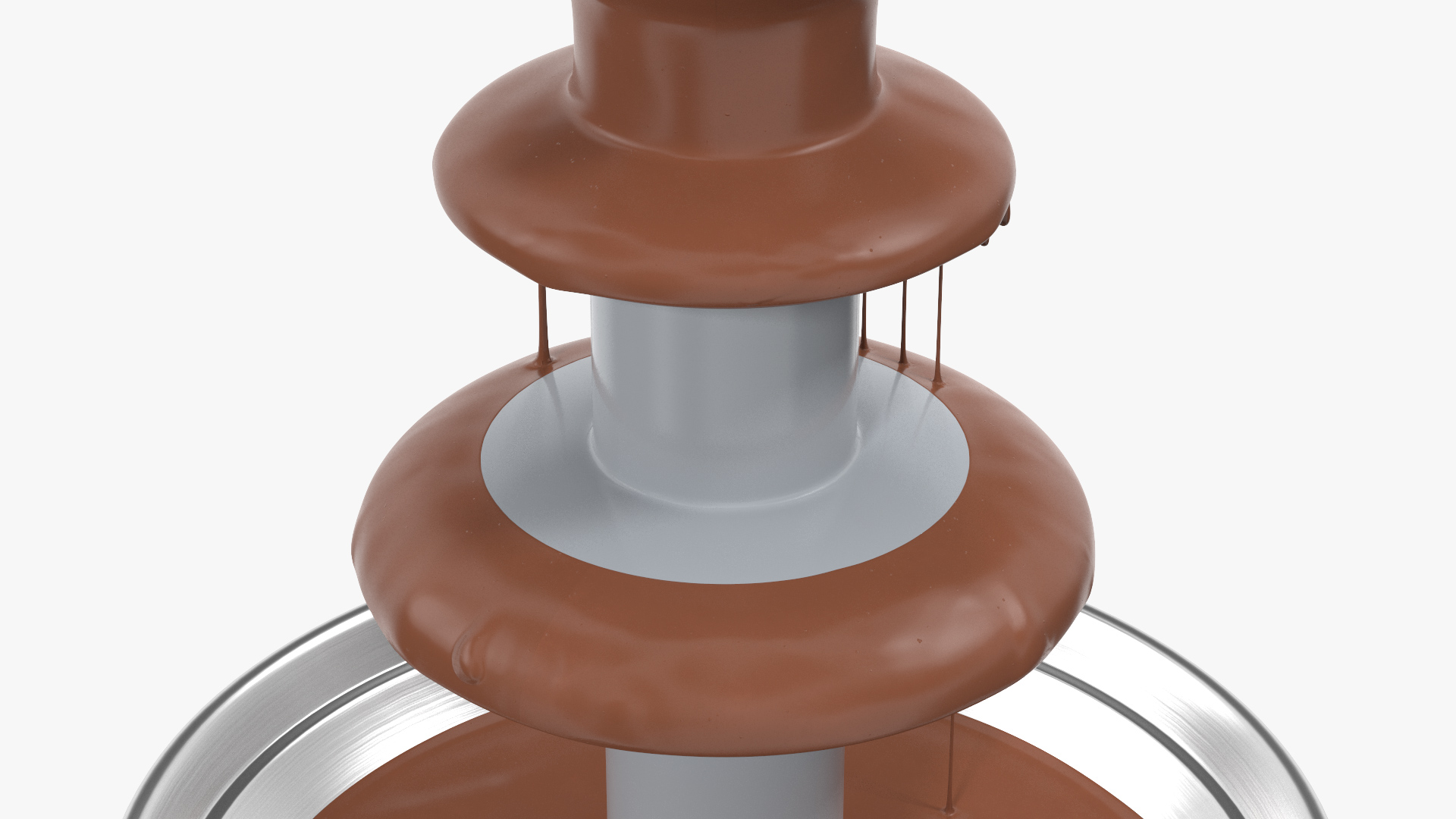 3D Chocolate Fountain model