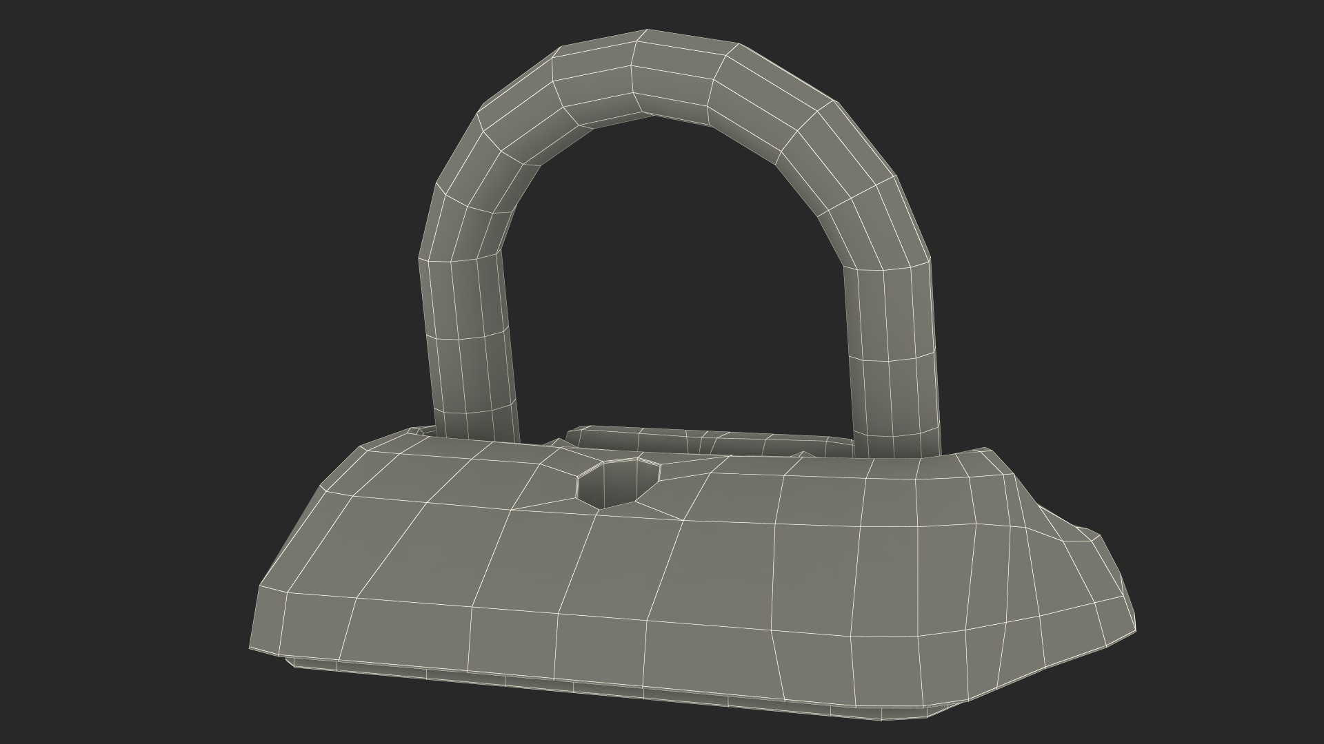 Wall and Ground Bike Anchor 3D