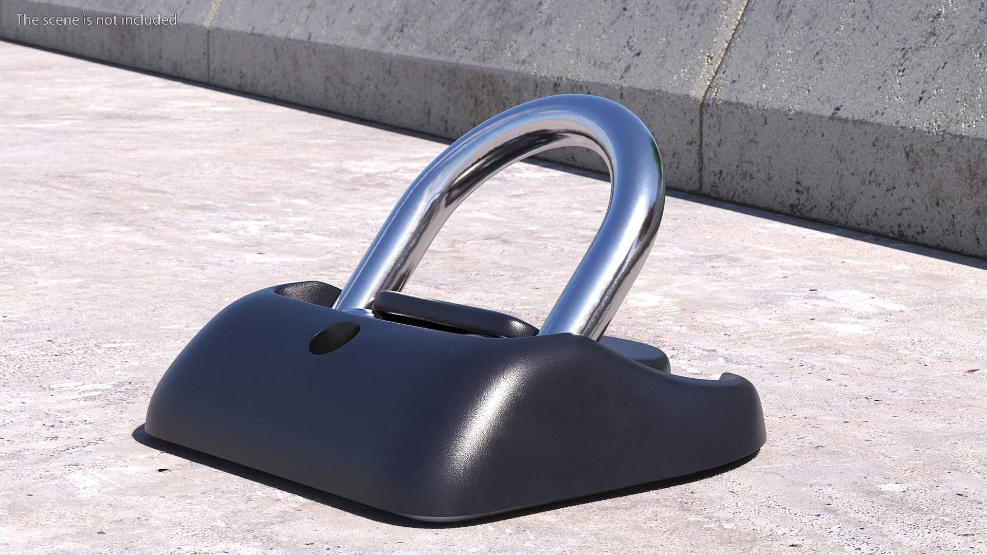 Wall and Ground Bike Anchor 3D