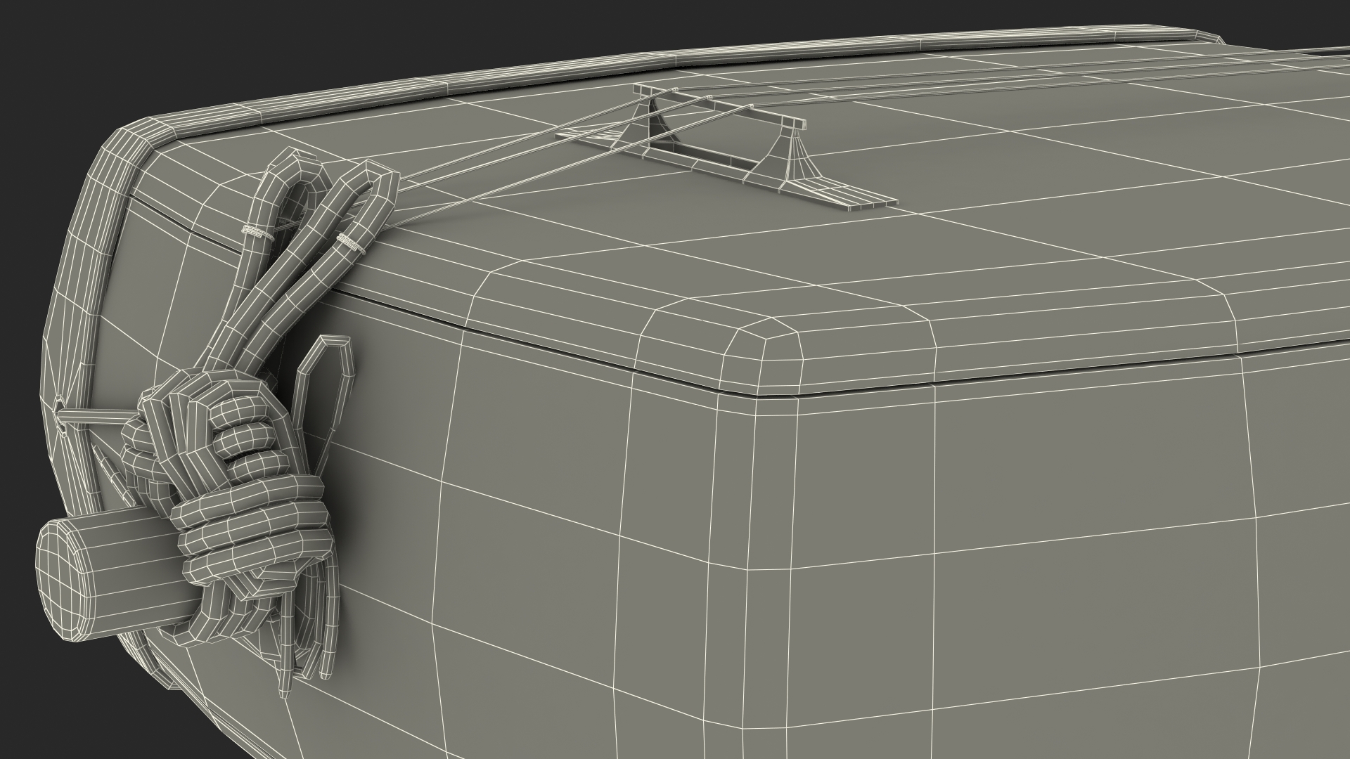 Shamisen Black 3D model