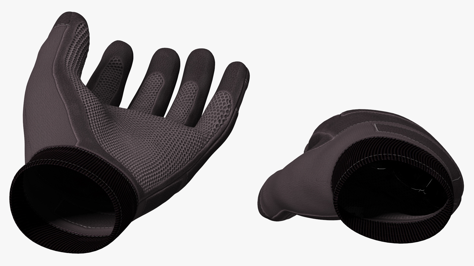 Tactical Military Gloves 3D model