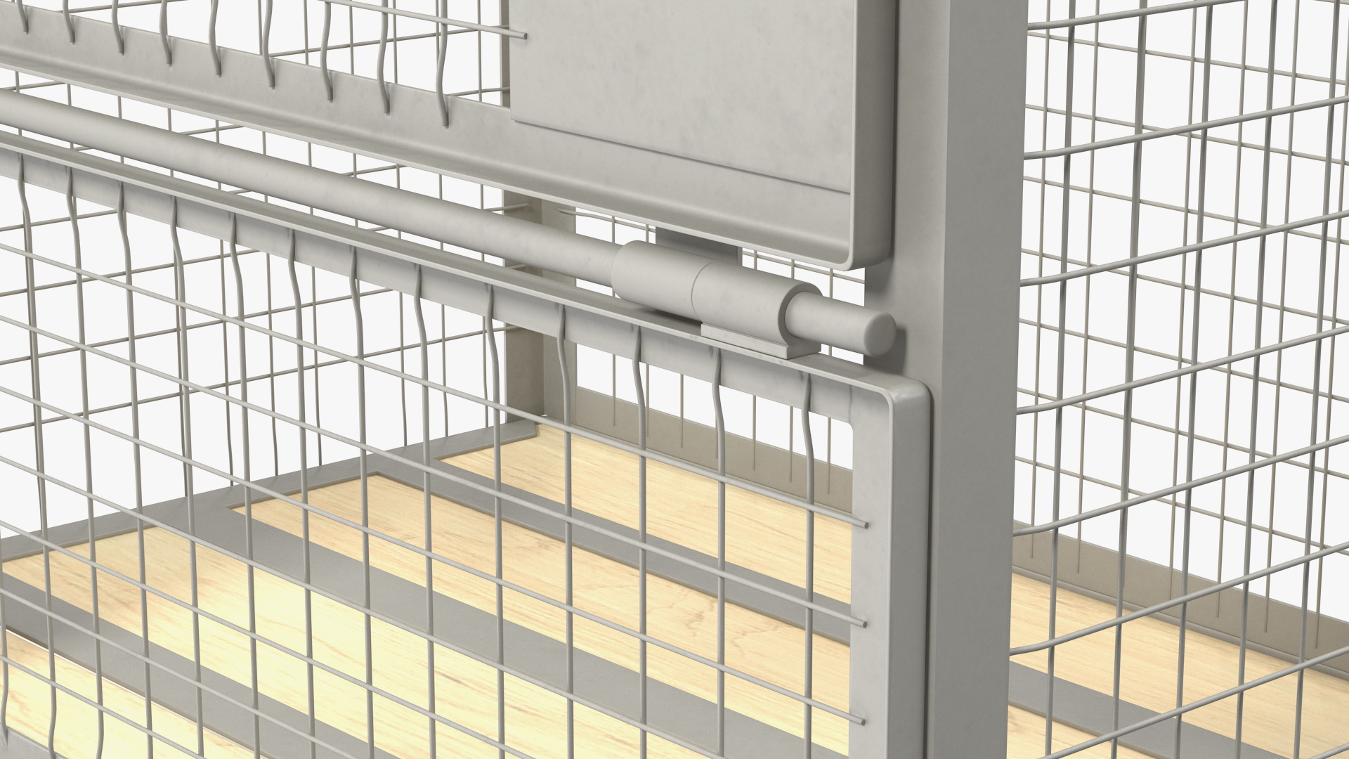 Euro Mesh Pallet Epal Box Pallet 3D