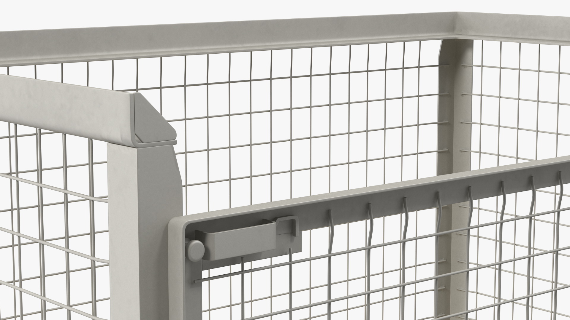 Euro Mesh Pallet Epal Box Pallet 3D