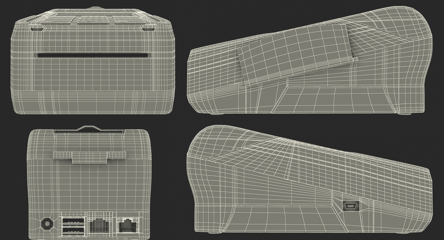 3D Card Terminal model
