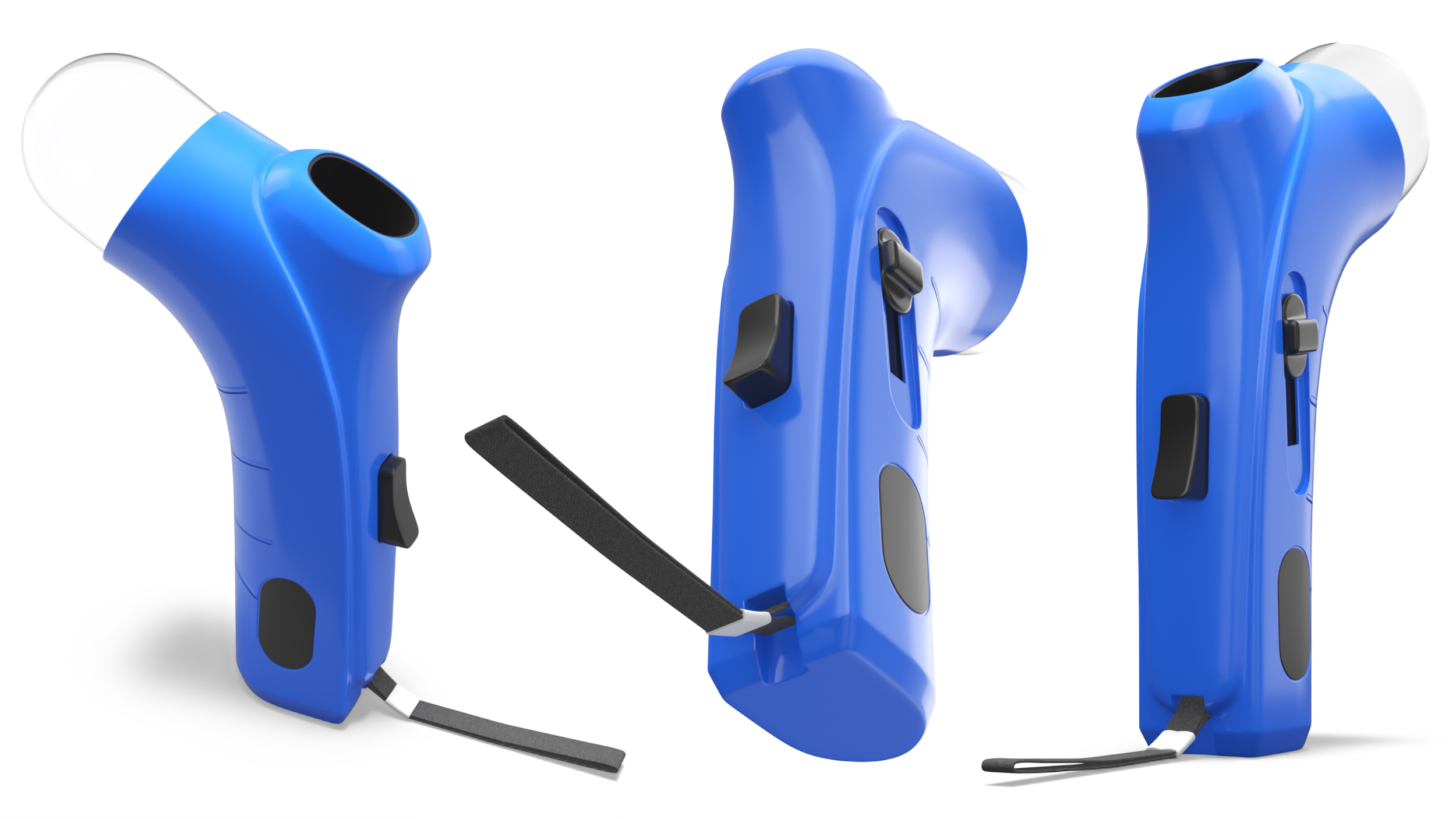 Dog Food Gun Blue 3D