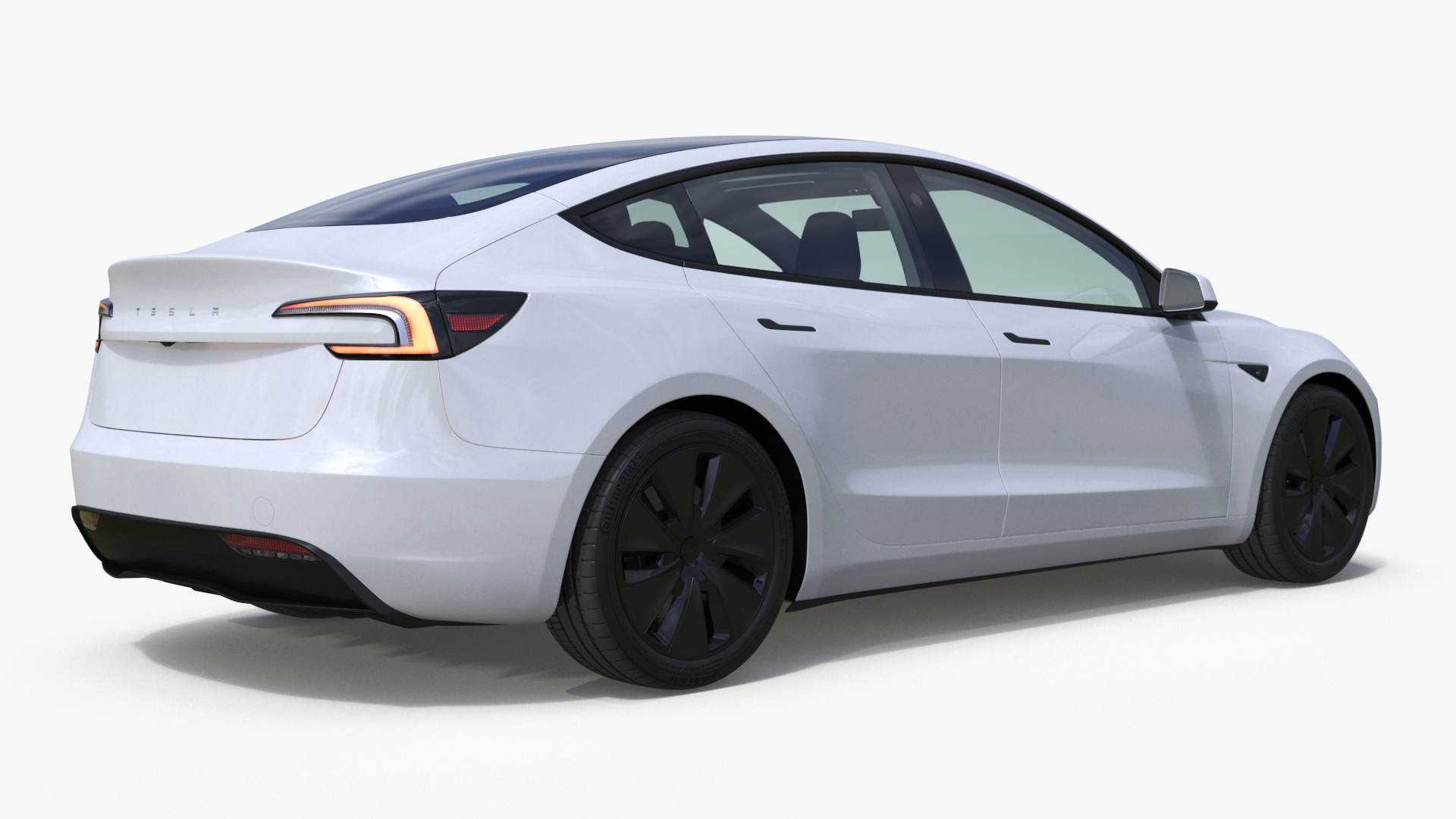 EVgo Fast Charging Station and Electric Cars 3D model