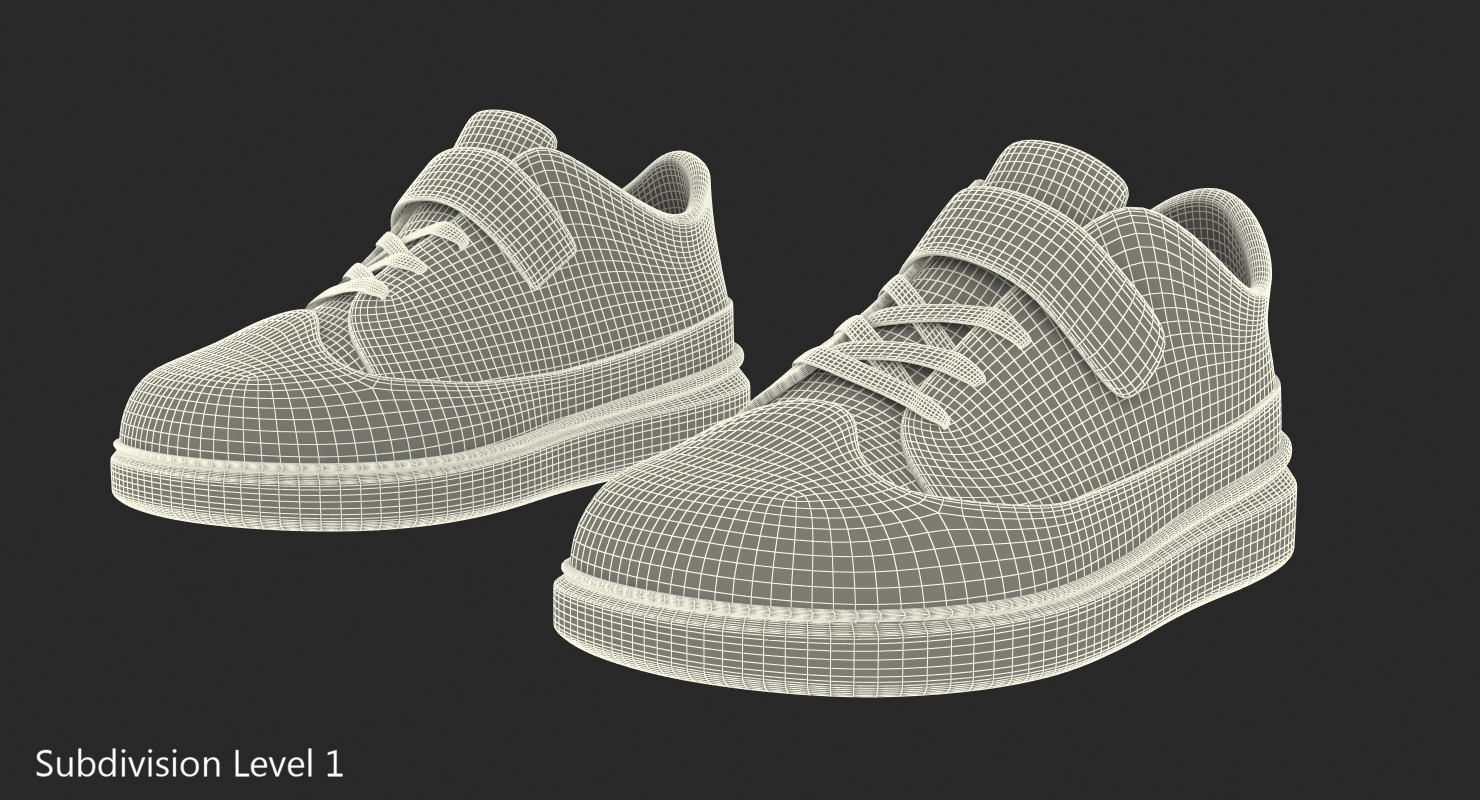 3D Teenage Sneakers