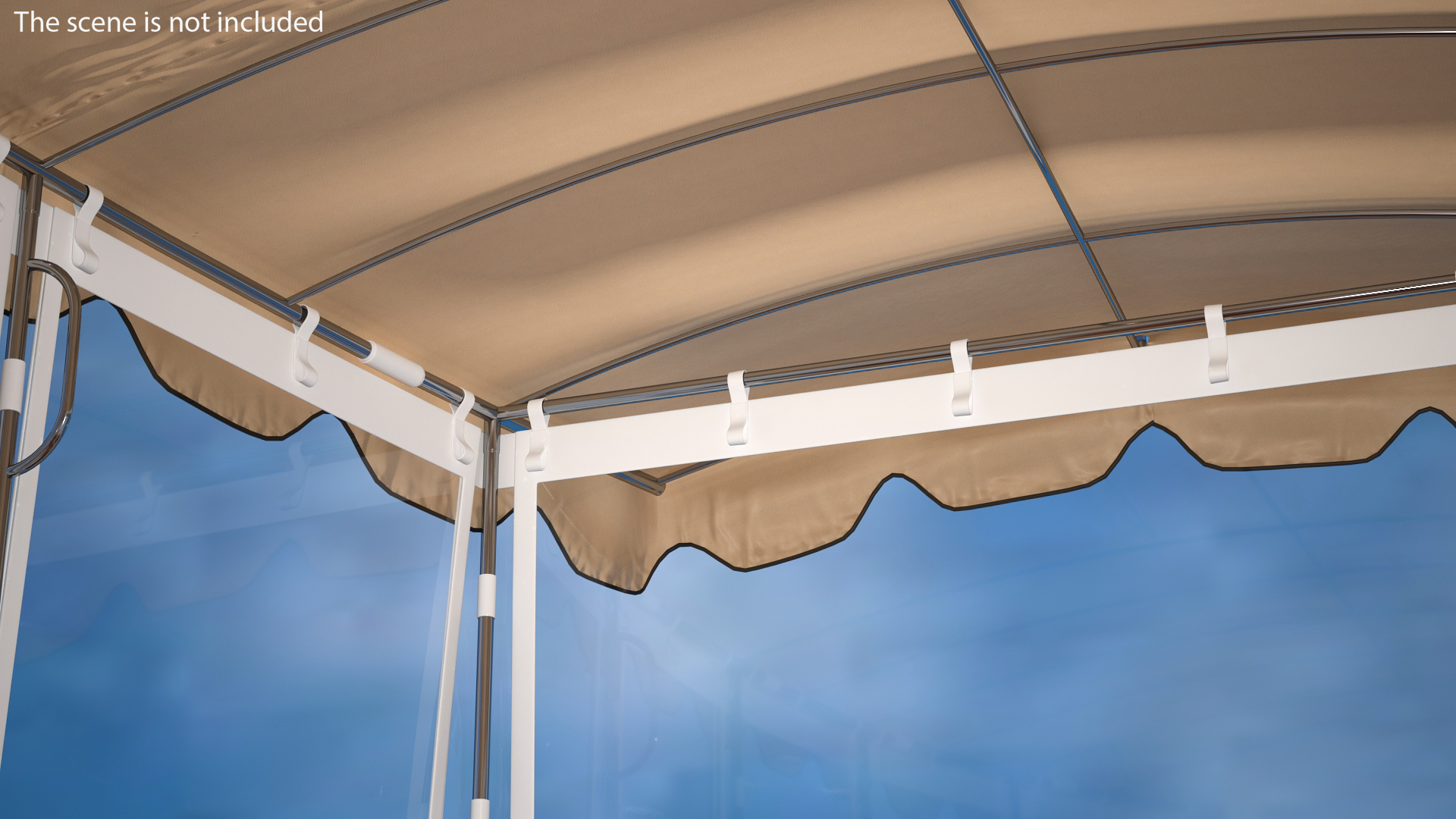 3D Electric Boat Duffy 22 Bay Island model