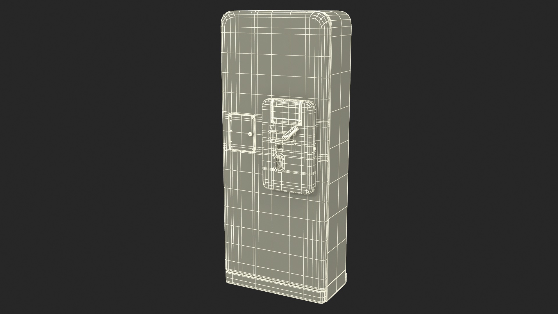 Coca Cola Old Antique Bottles Soda Machine 3D