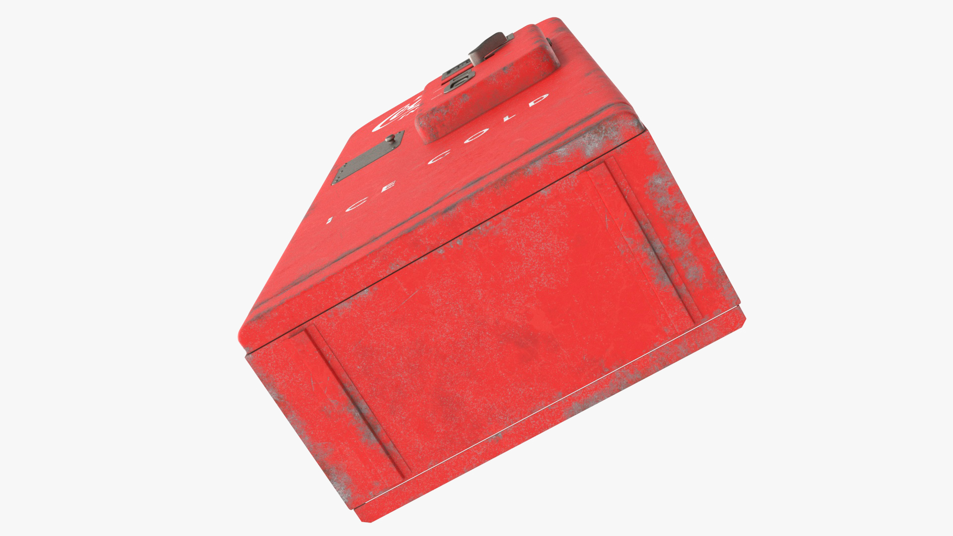 Coca Cola Old Antique Bottles Soda Machine 3D