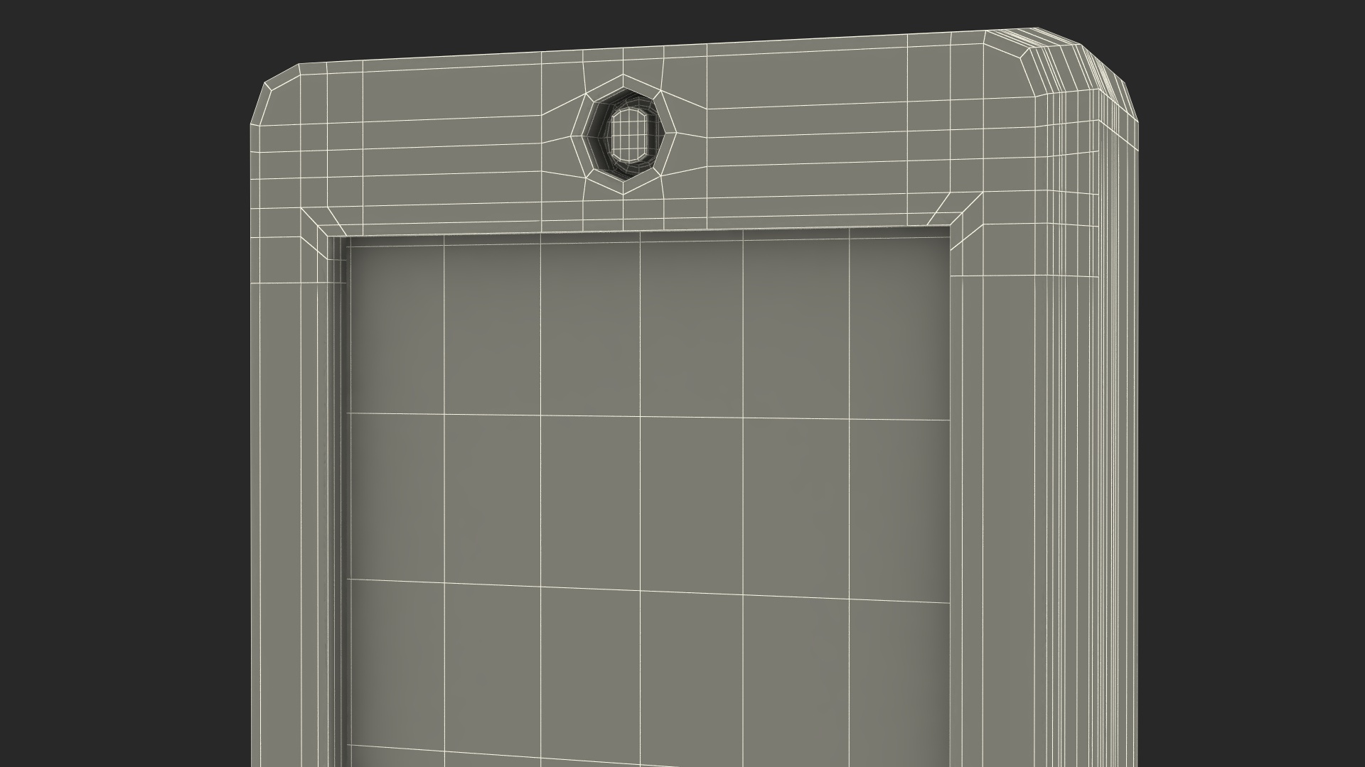 London pedestrian crosswalk button On 3D