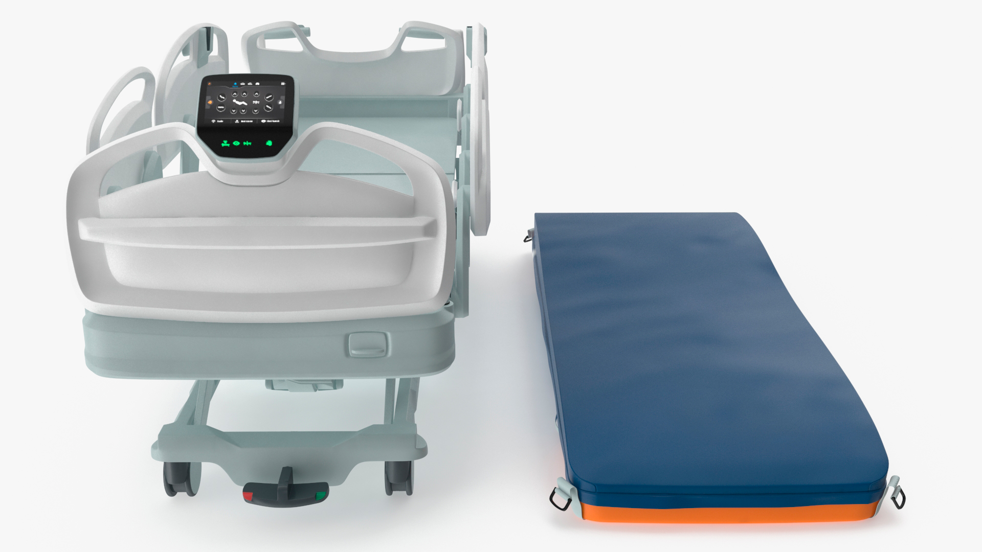 3D Smart Care Electronic Medical Patient Bed