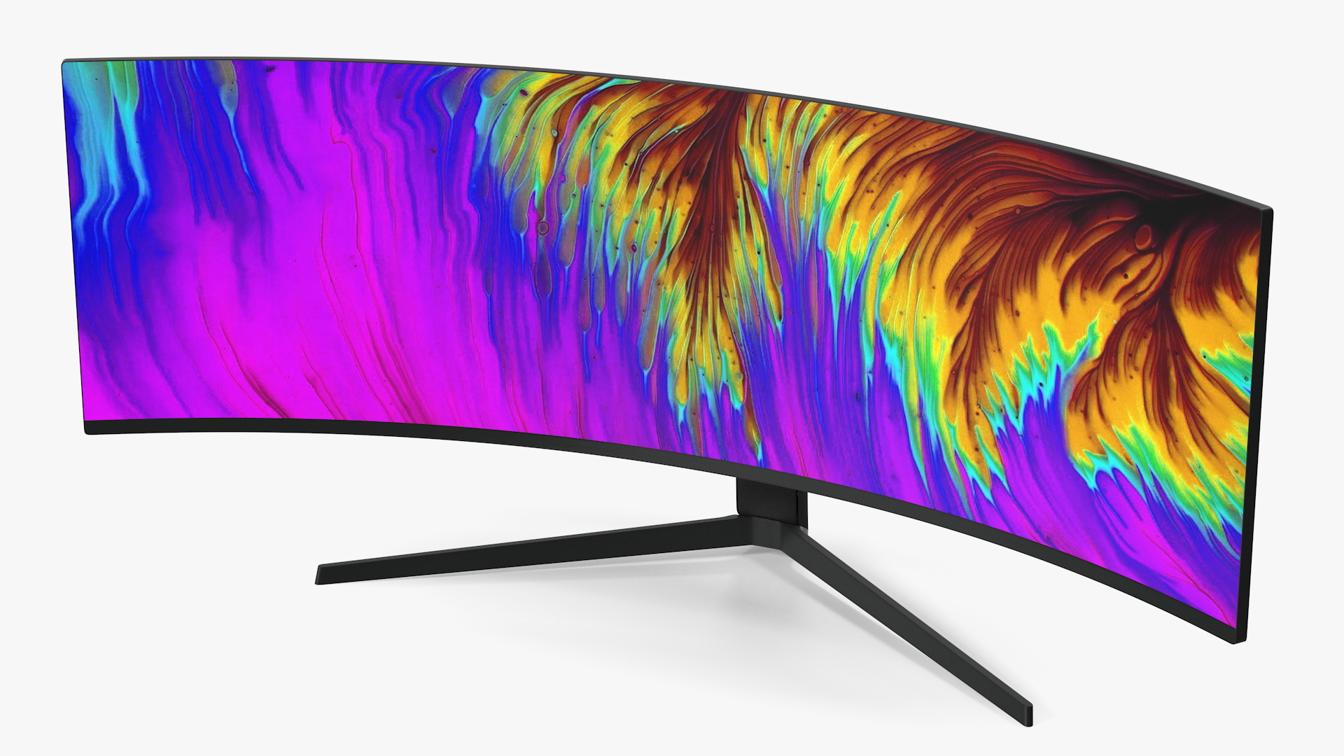 3D Curved Ultrawide Gaming Monitor