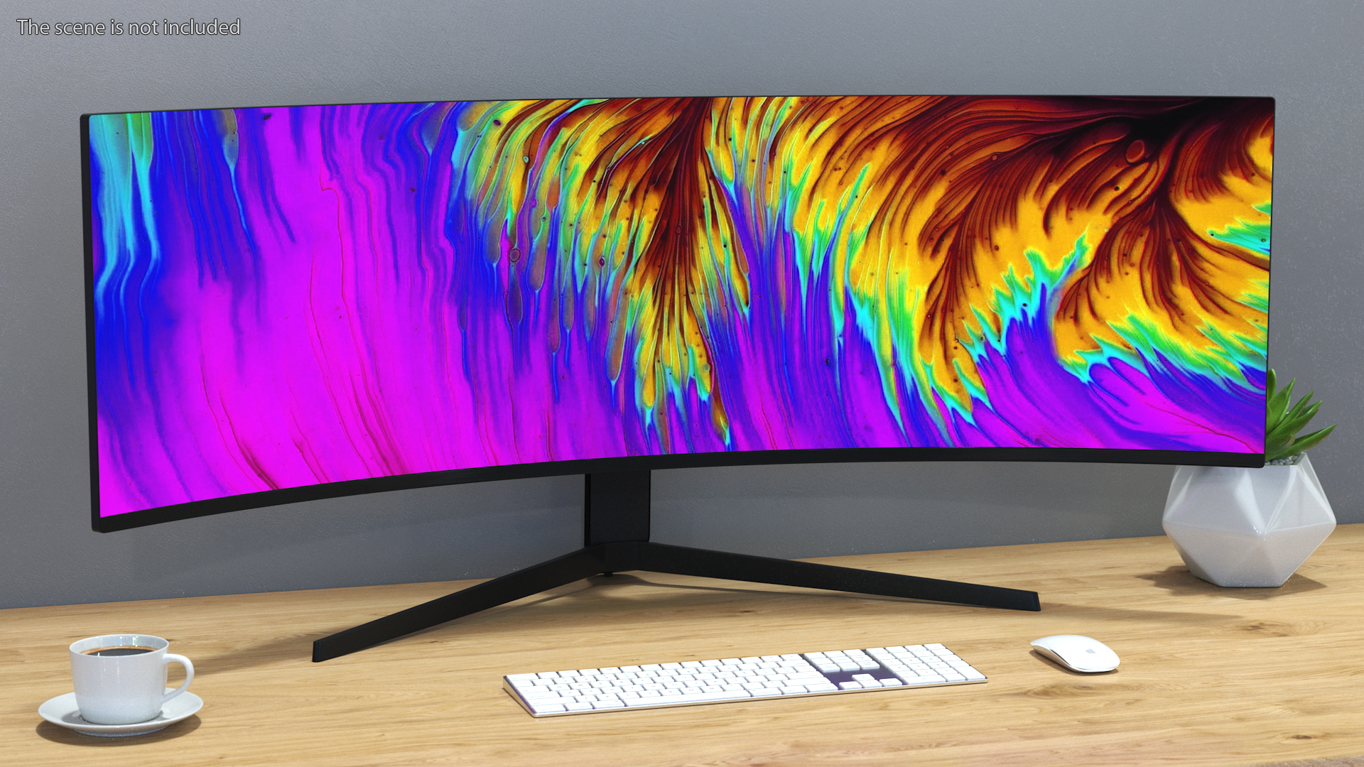3D Curved Ultrawide Gaming Monitor