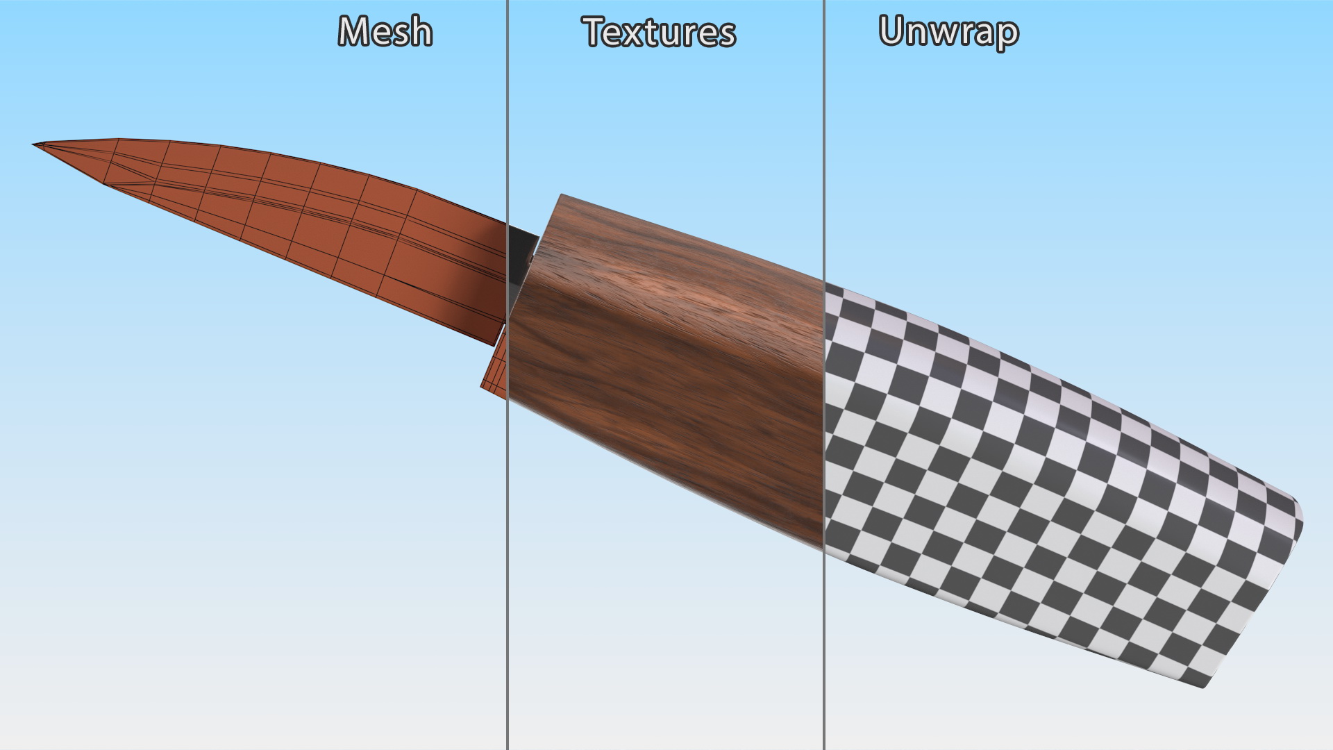 Sloyd Carving Knife 3D model