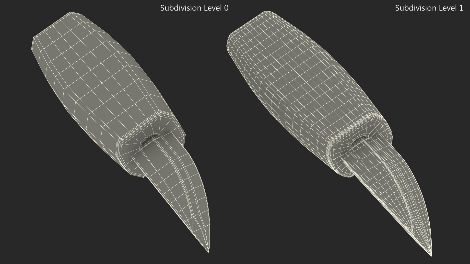 Sloyd Carving Knife 3D model
