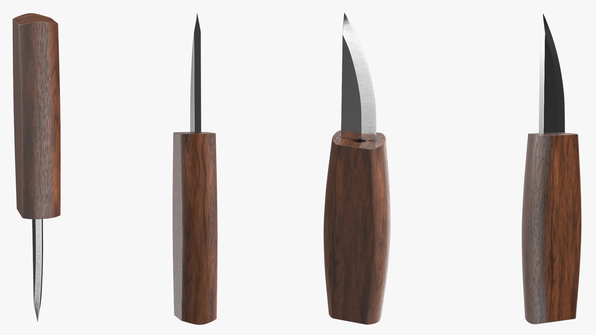 Sloyd Carving Knife 3D model