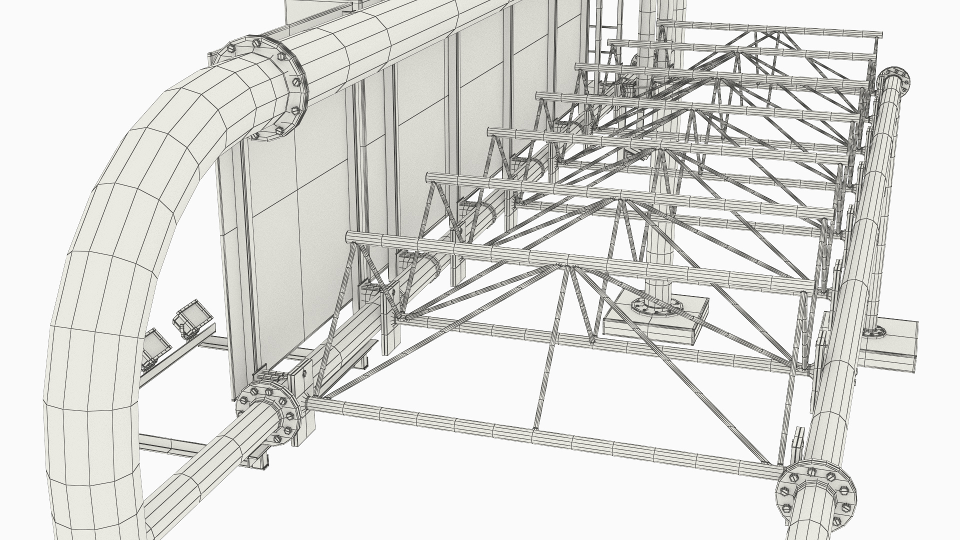 Digital Roadway Sign Structure, view 6