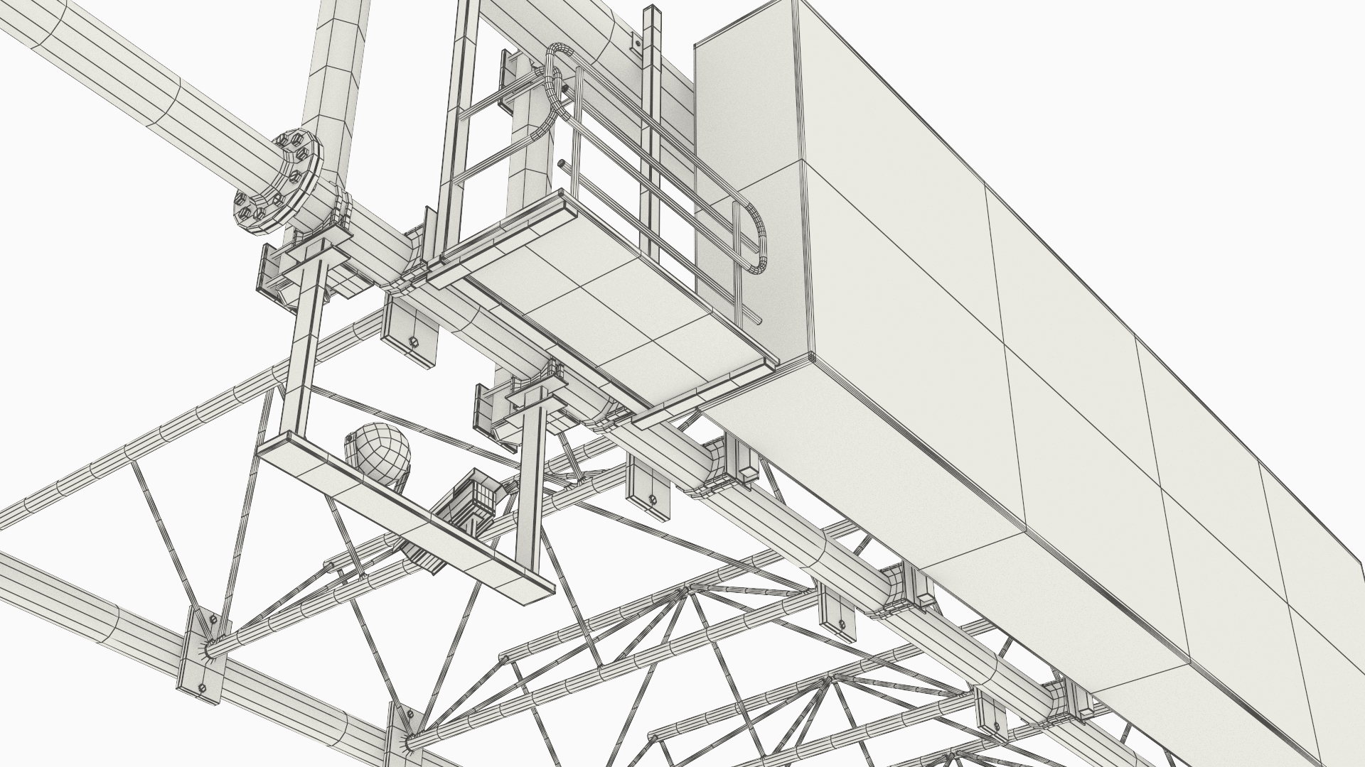 Digital Roadway Sign Structure, view 5