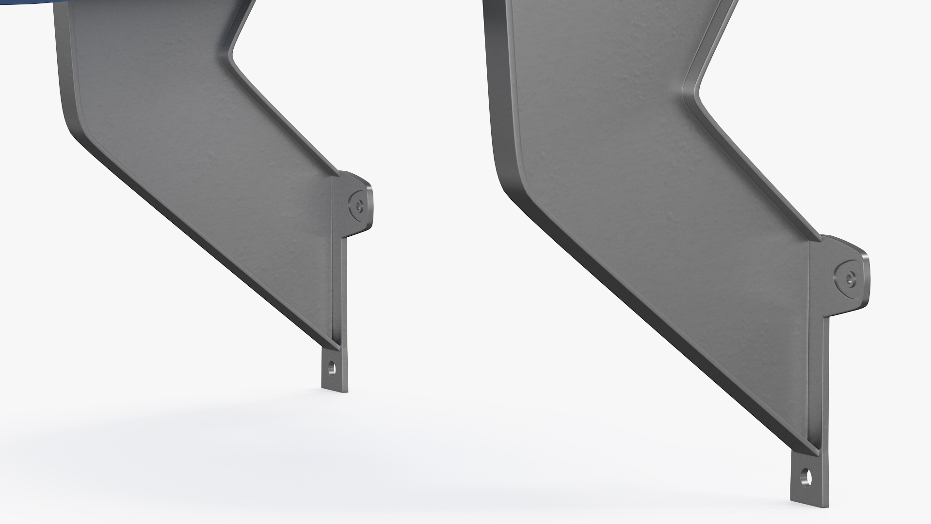 3D Plastic Stadium Seat Open Wall Mount
