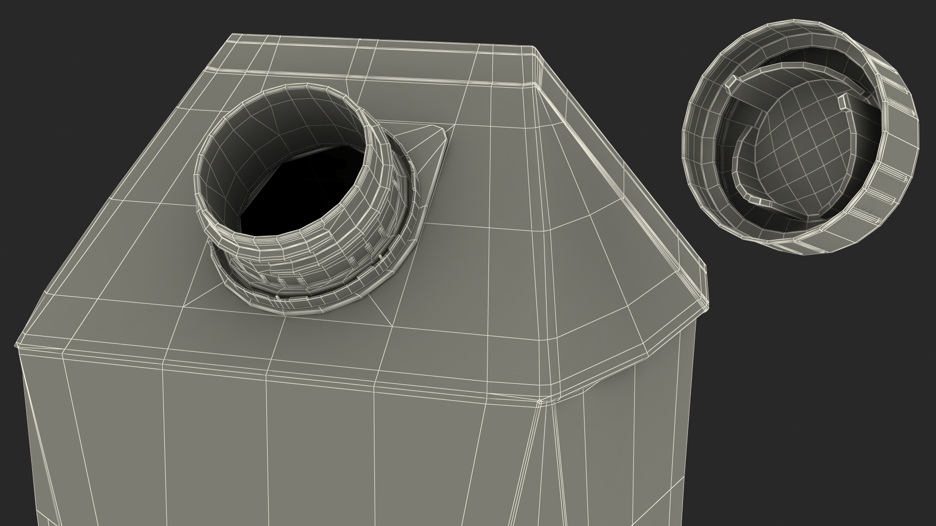 3D model Tetra Gemina Aseptic
