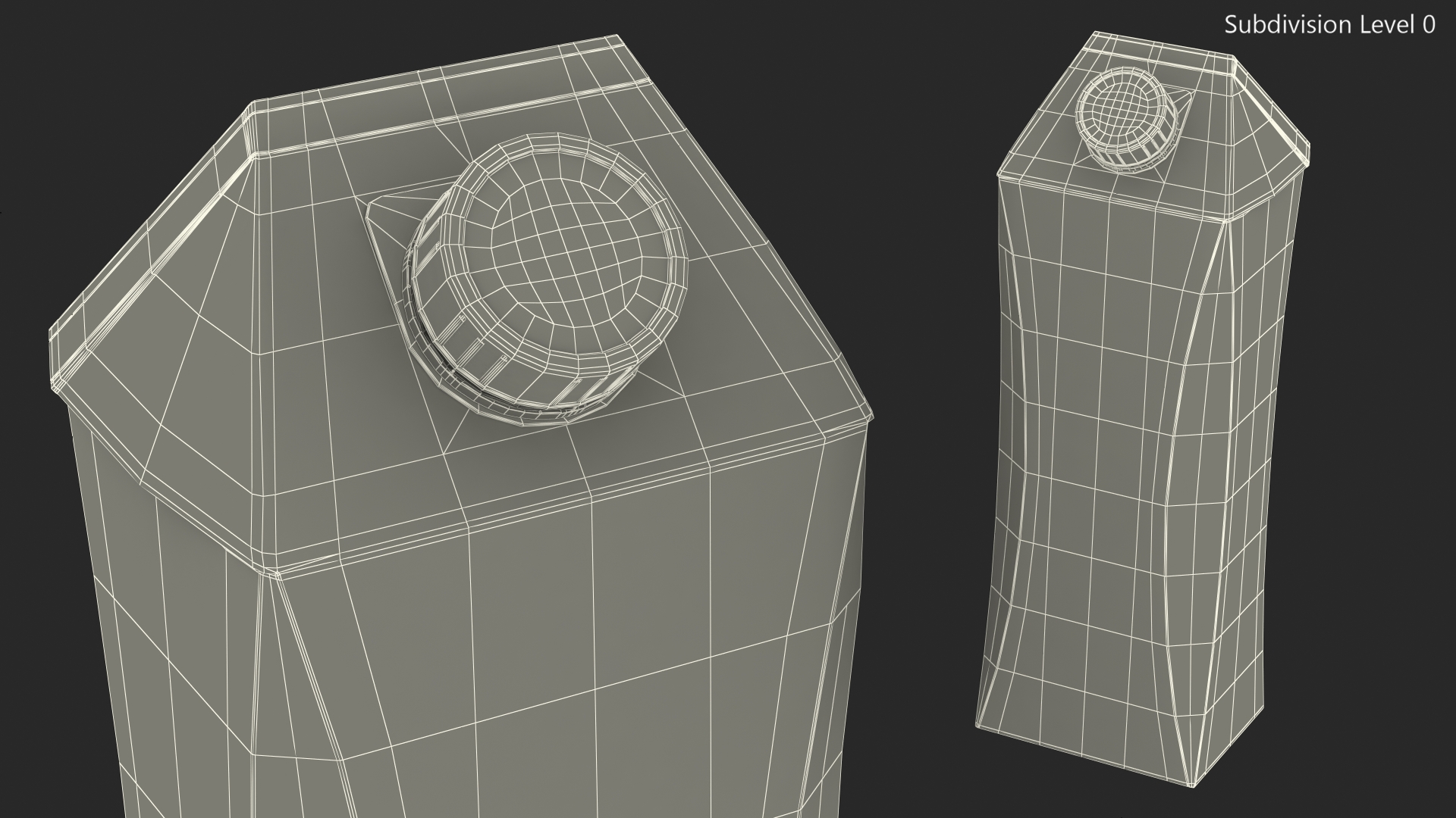 3D model Tetra Gemina Aseptic