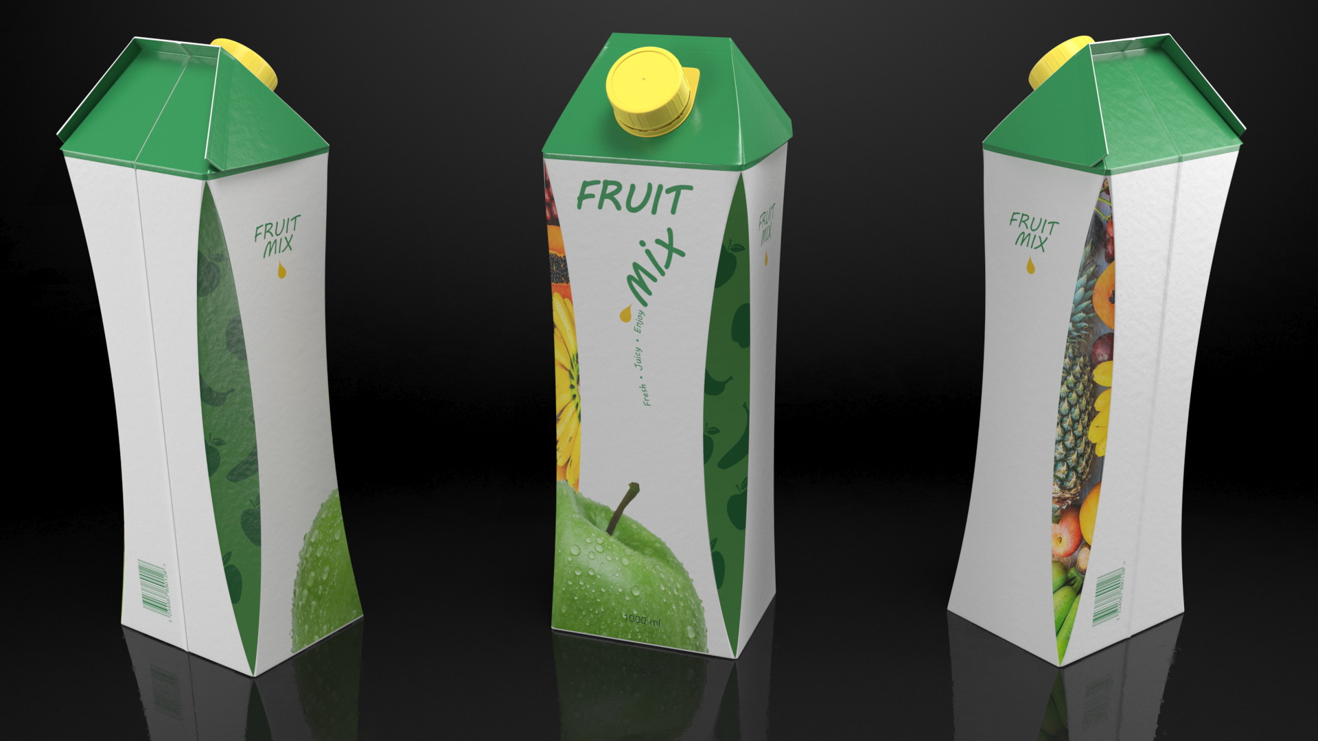3D model Tetra Gemina Aseptic