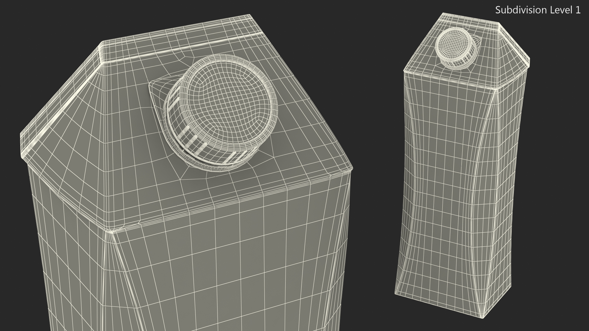 3D model Tetra Gemina Aseptic