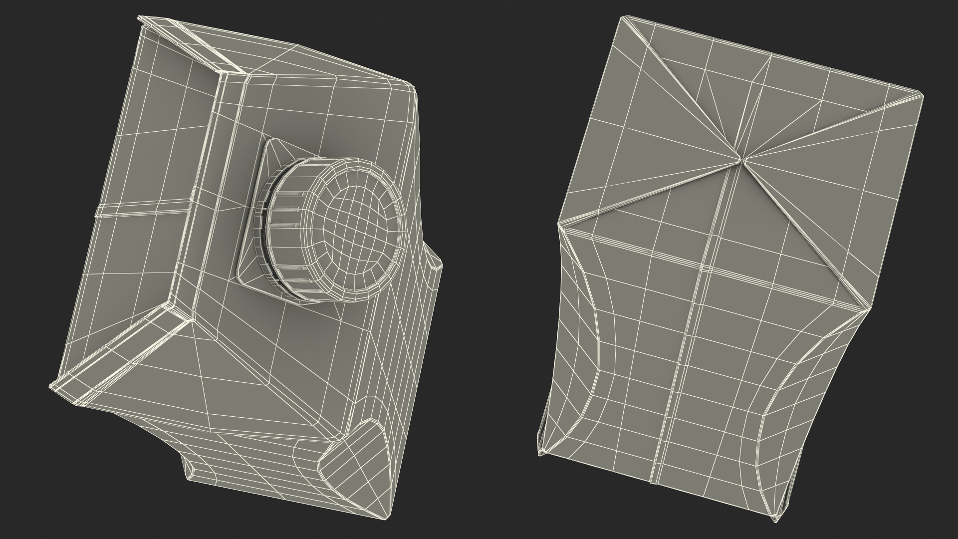 3D model Tetra Gemina Aseptic