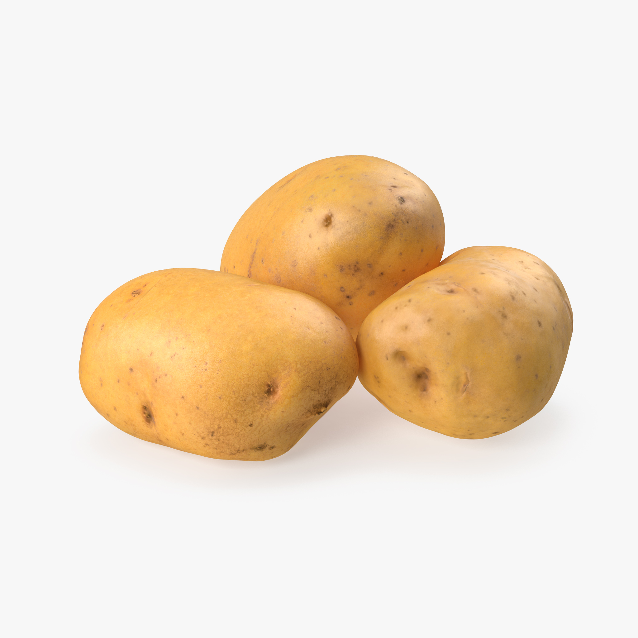 Raw Potatoes Set