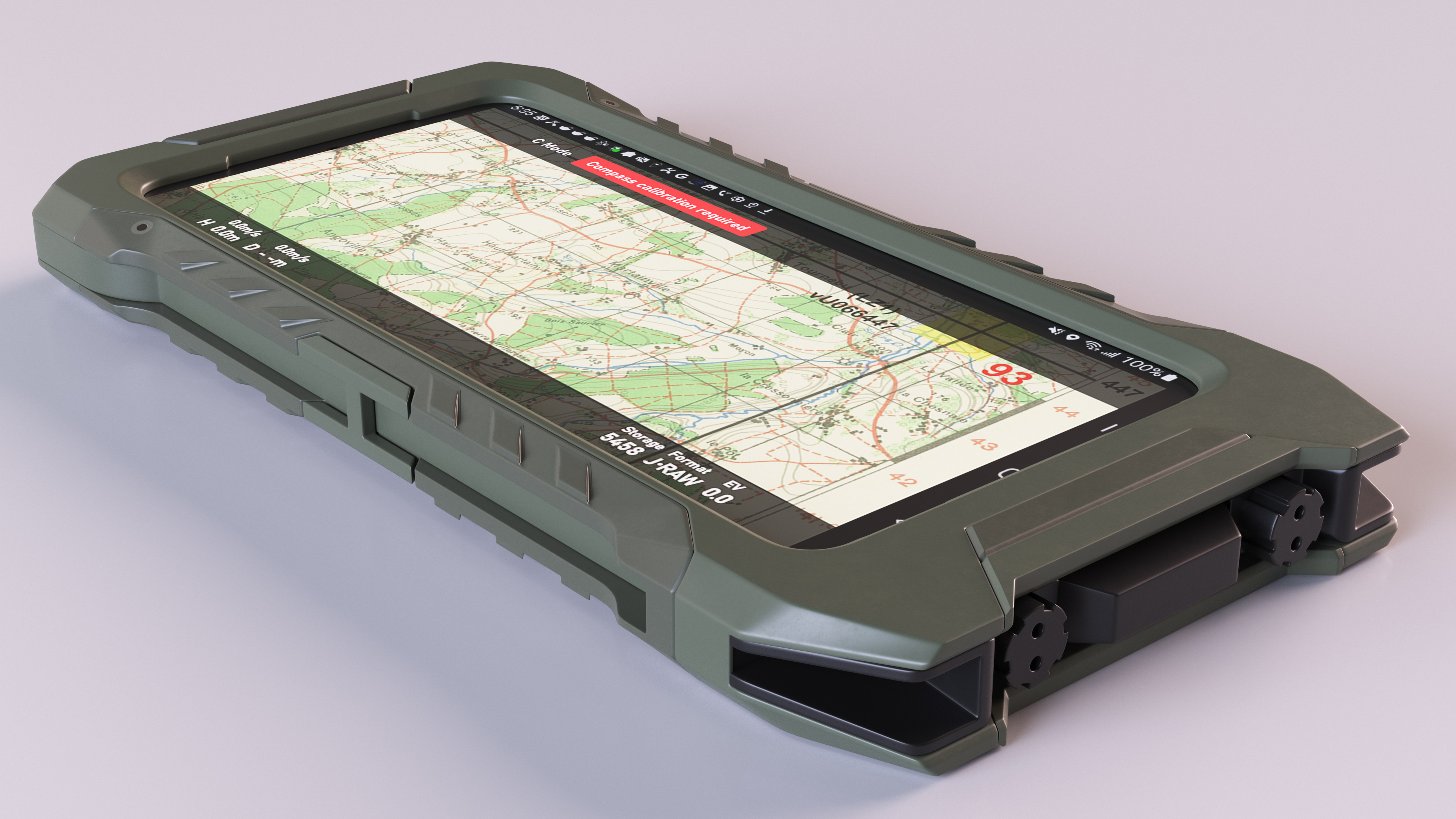 3D Samsung Galaxy S23 Tactical Edition Green