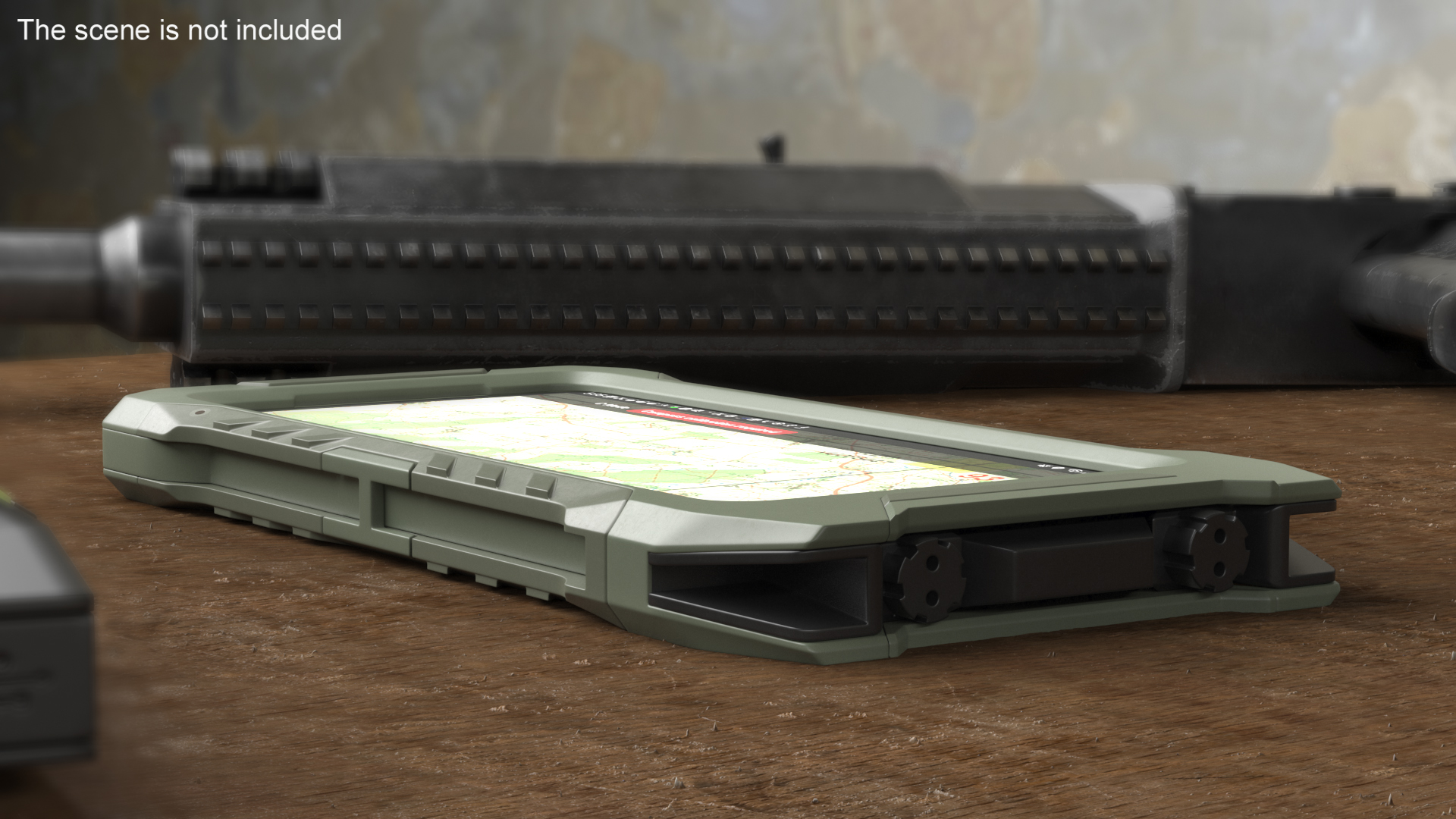 3D Samsung Galaxy S23 Tactical Edition Green