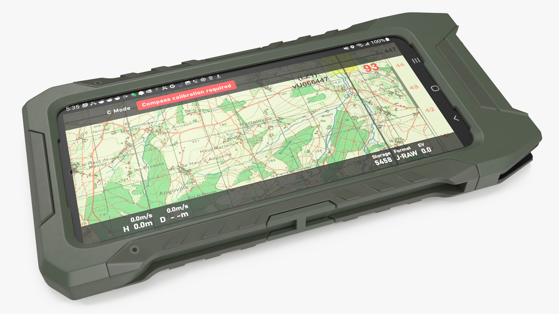 3D Samsung Galaxy S23 Tactical Edition Green