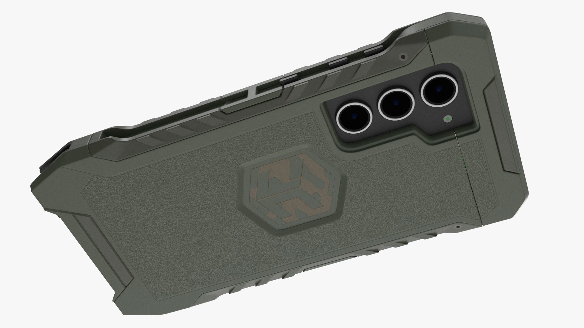 3D Samsung Galaxy S23 Tactical Edition Green