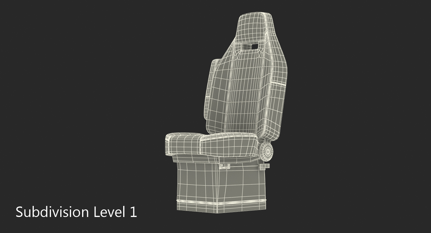 3D model Truck Seat