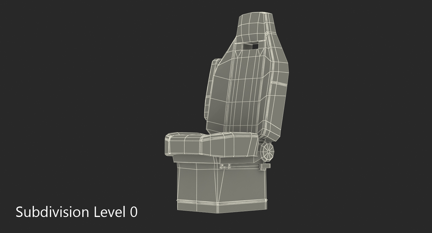 3D model Truck Seat