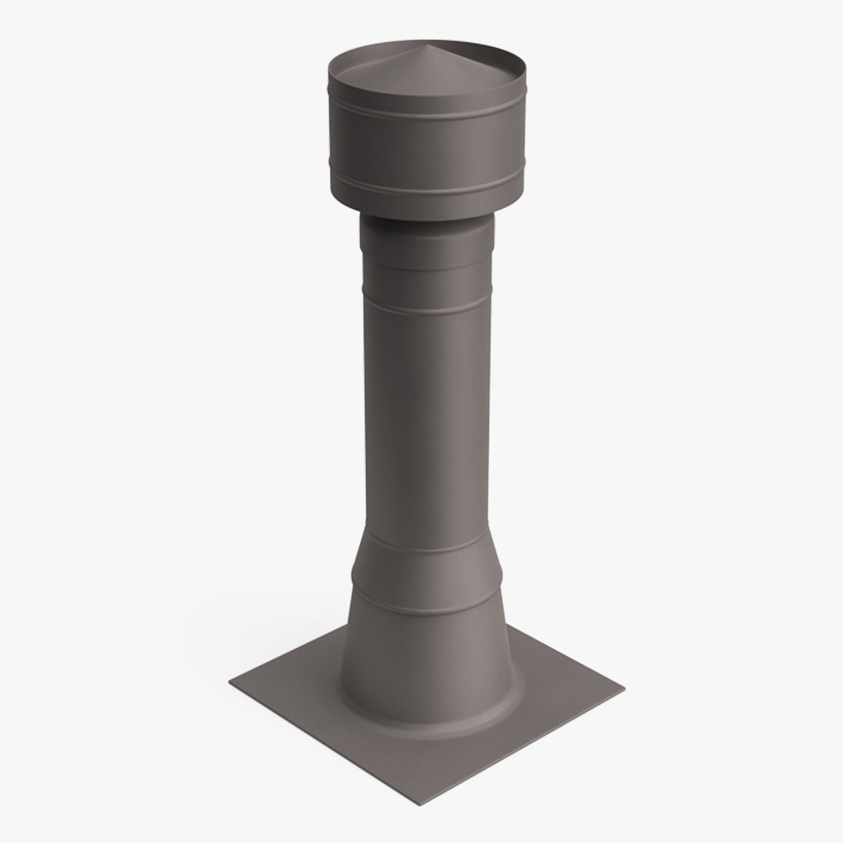 Wood Burning Chimney Black Metal, view 11