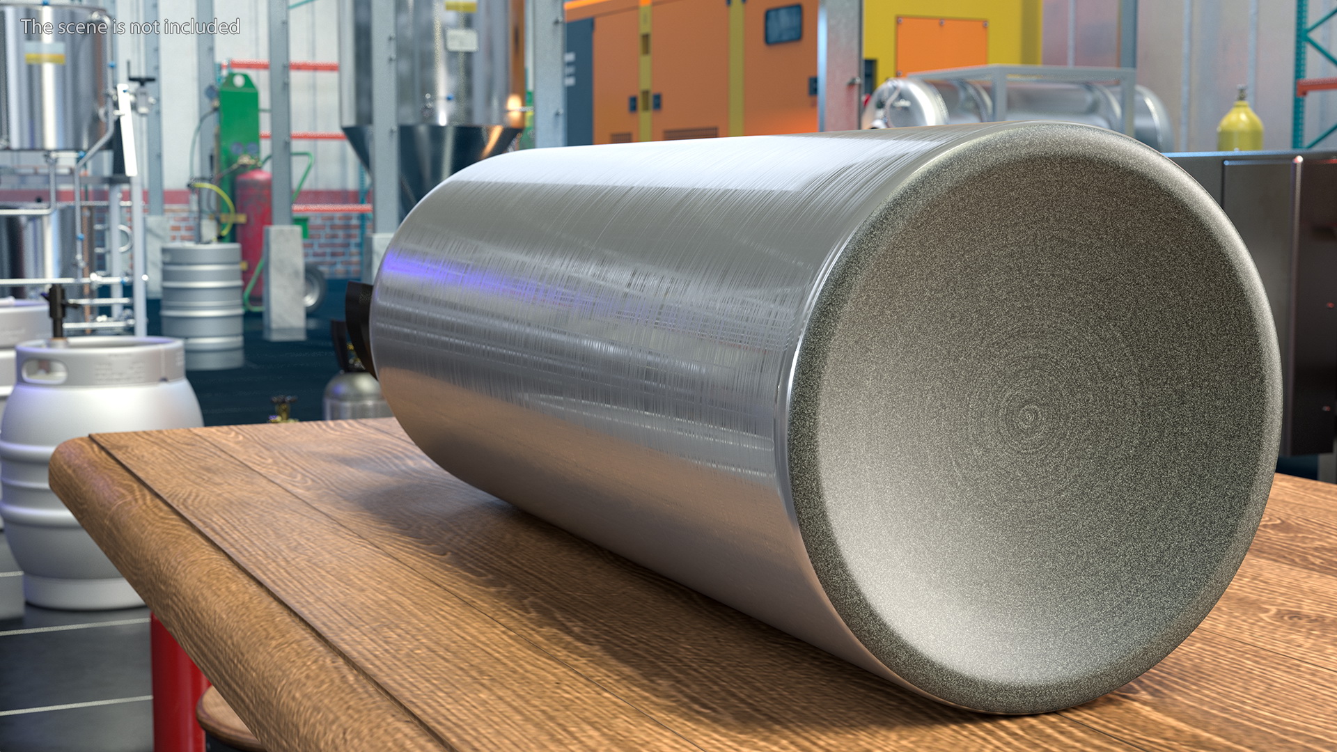 3D model Beverage Gas Supplies Cylinder