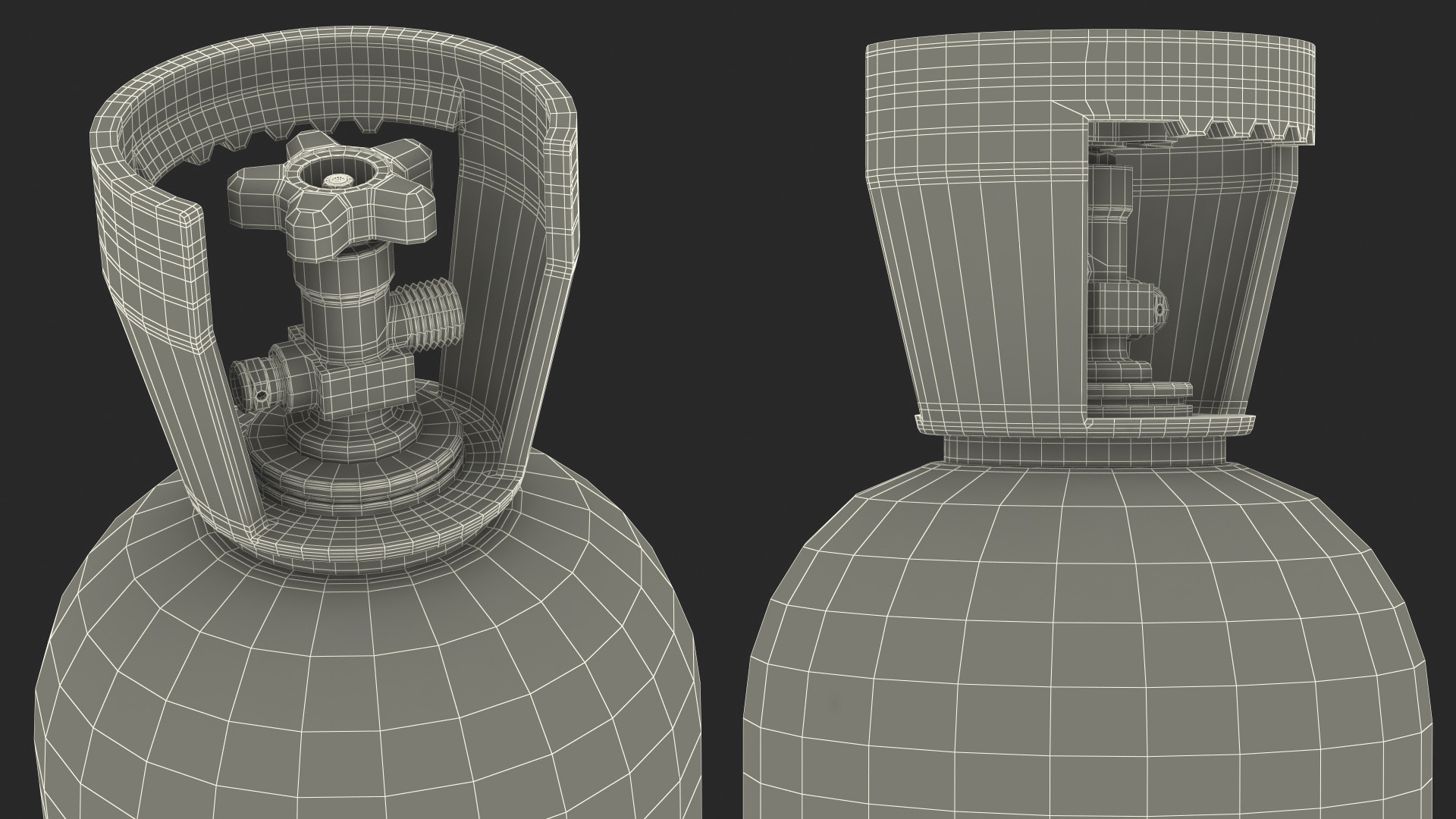 3D model Beverage Gas Supplies Cylinder