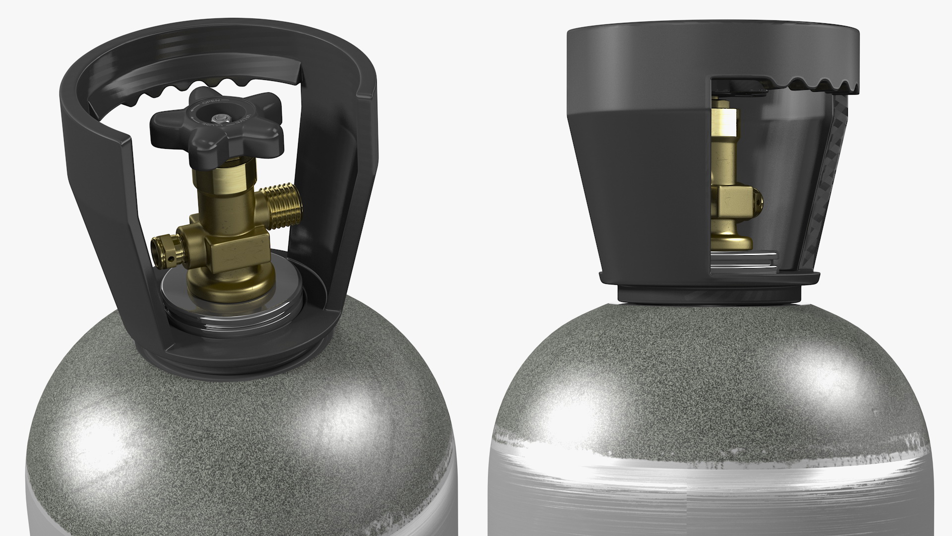 3D model Beverage Gas Supplies Cylinder