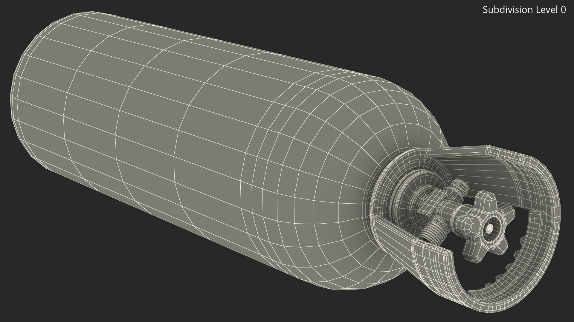 3D model Beverage Gas Supplies Cylinder