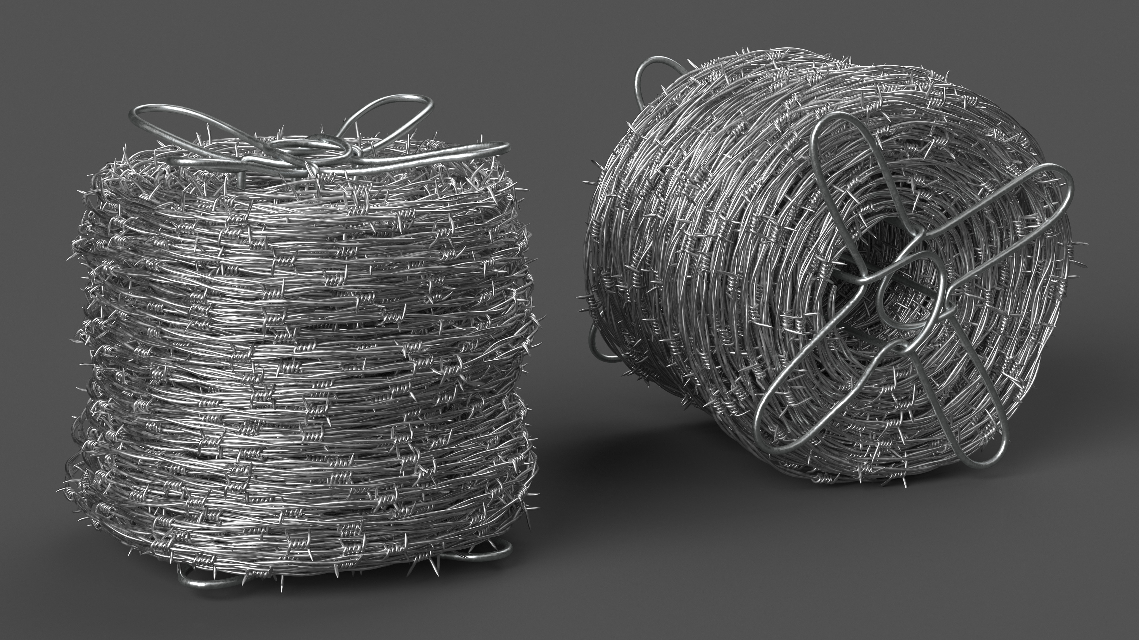 3D Barbed Wire Roll