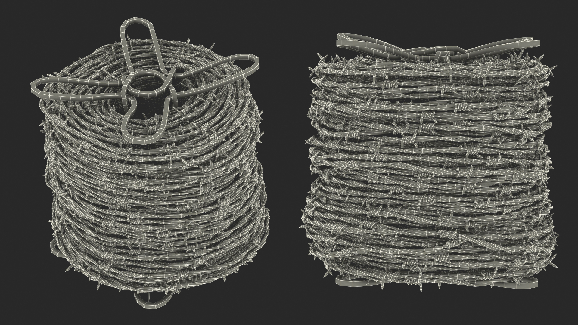 3D Barbed Wire Roll