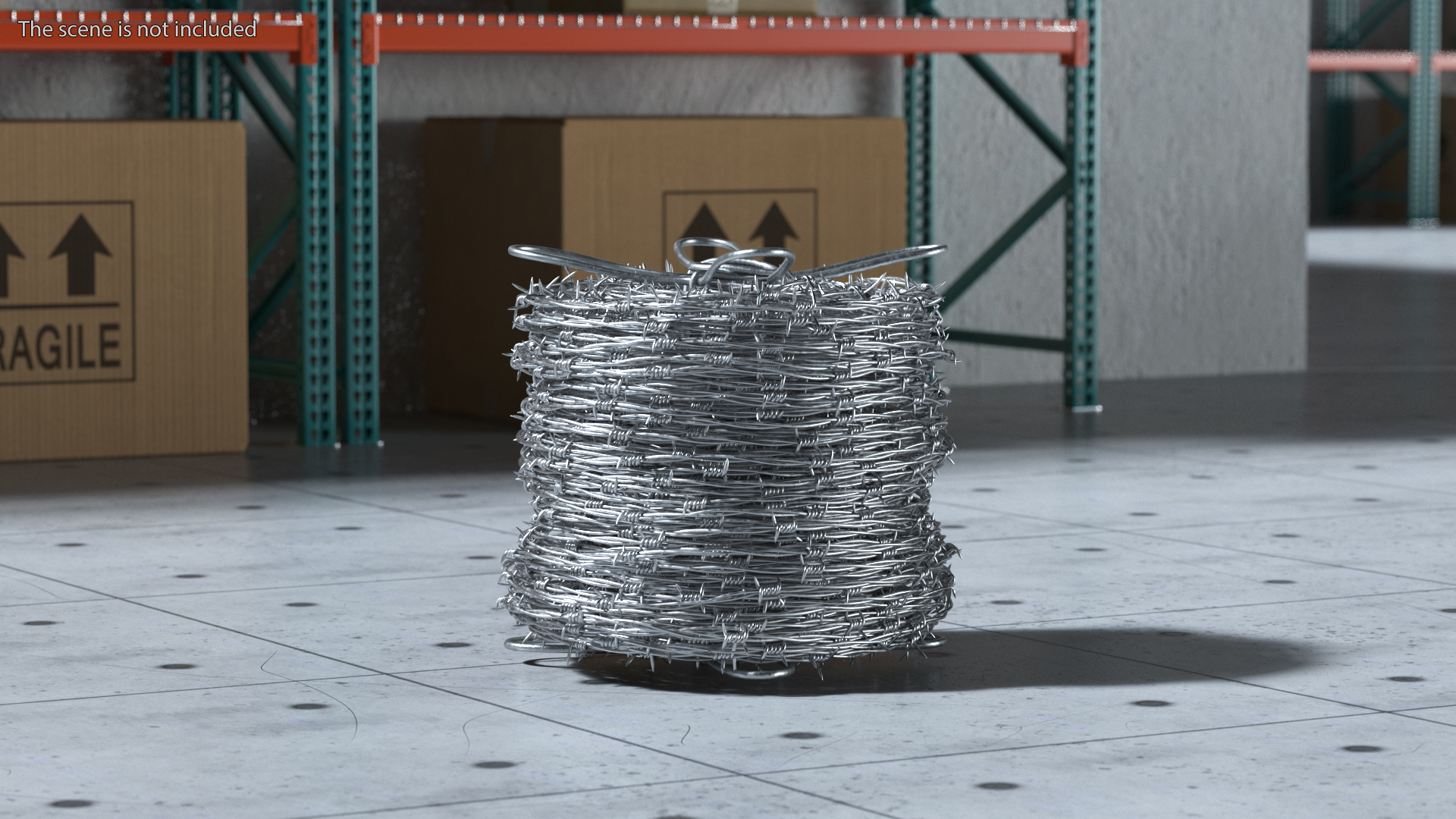 3D Barbed Wire Roll