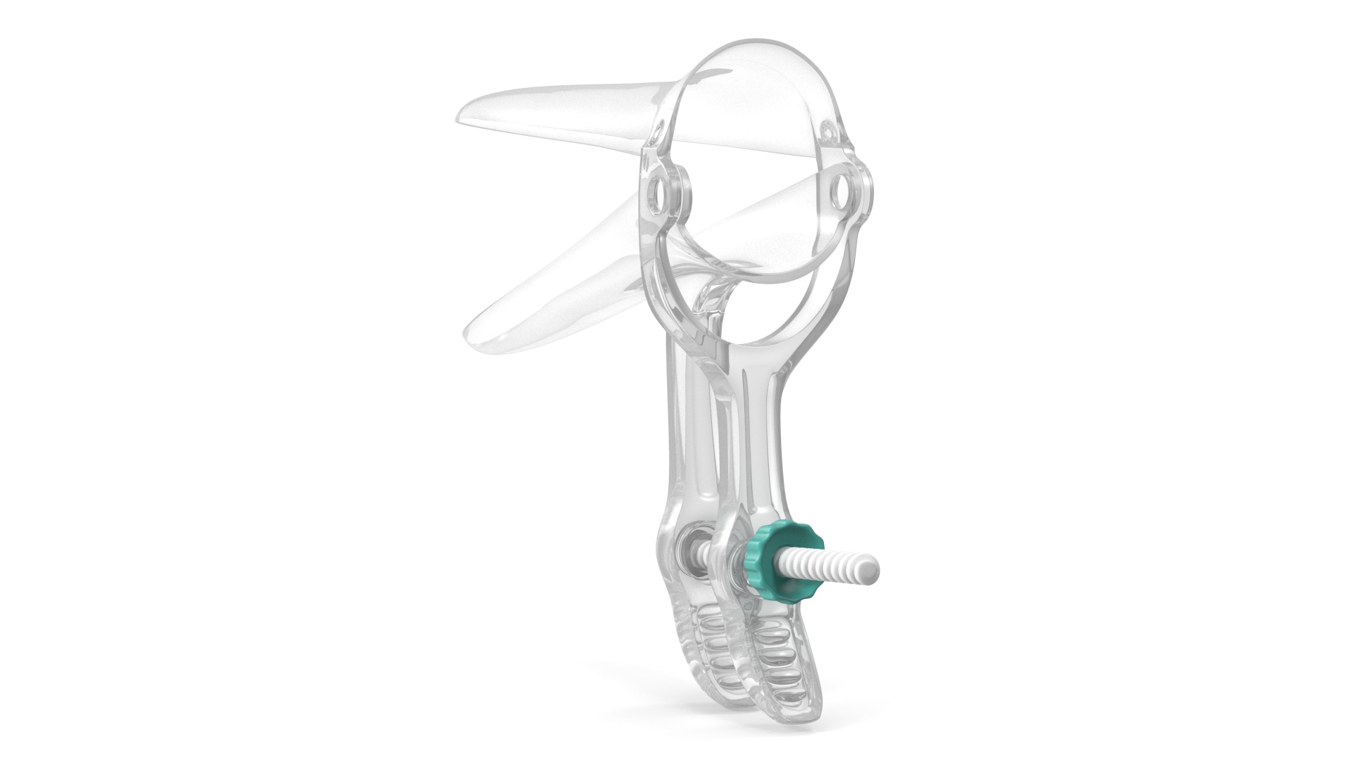 3D model Plastic Vaginal Speculum Green