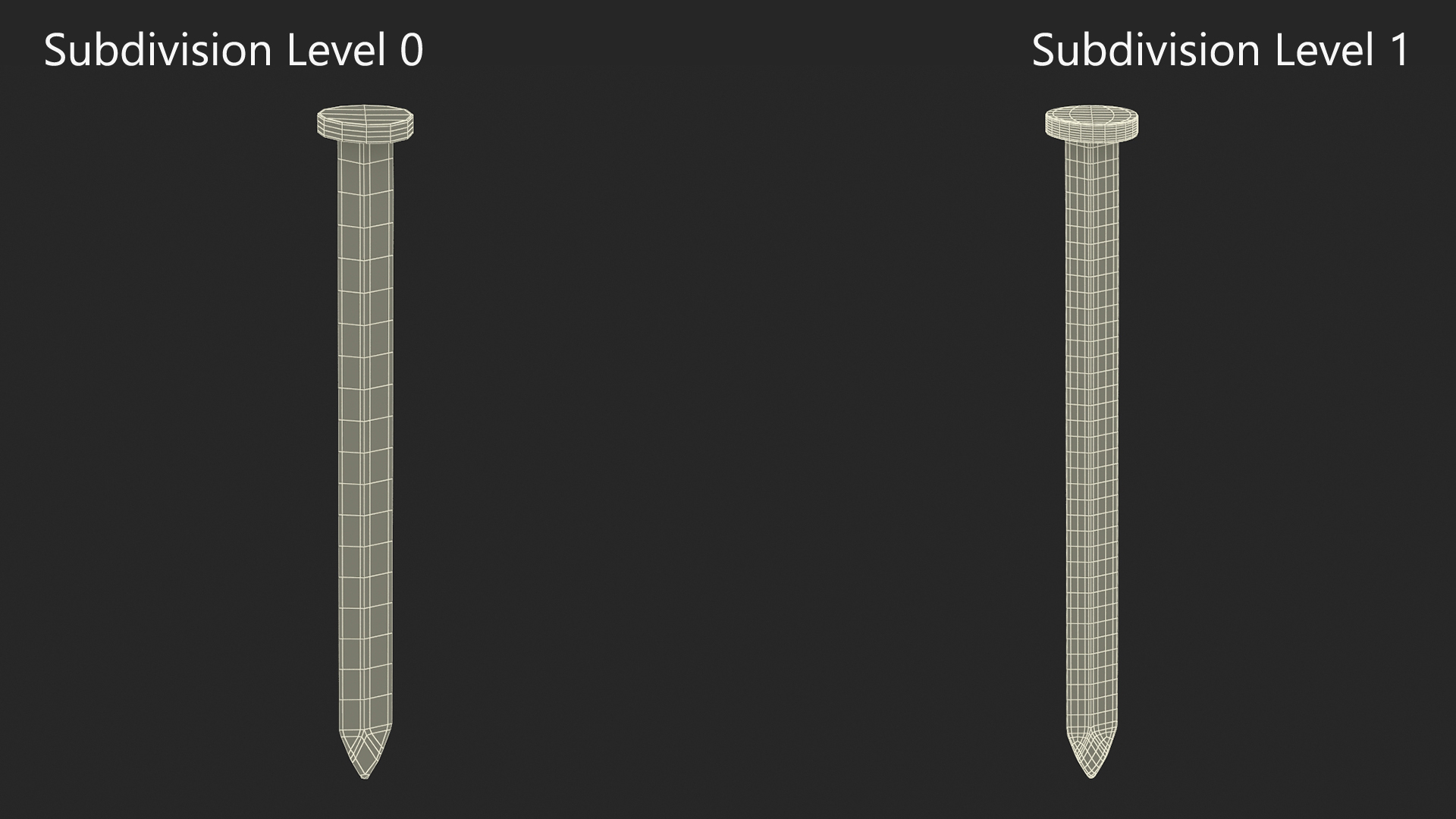Trim Nails Old 3D model