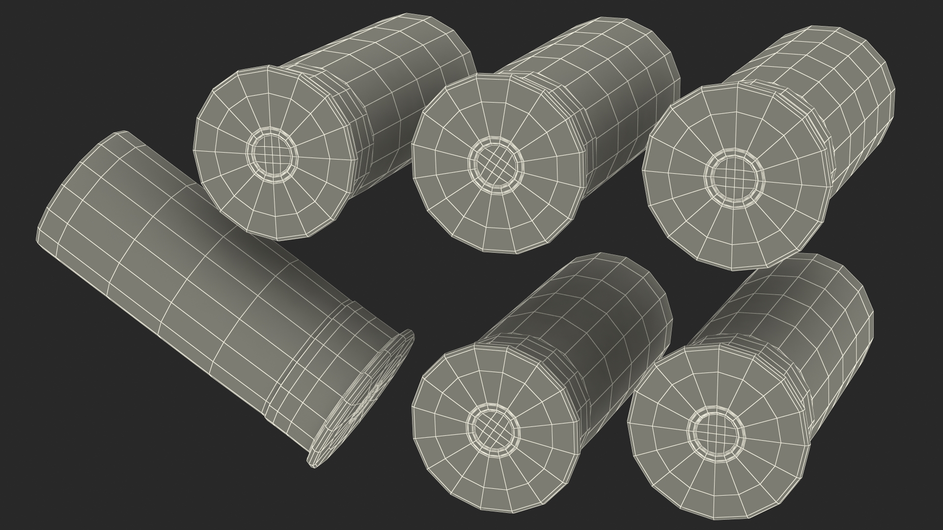 Marine Aerial Flares 12 Gauge 3D model