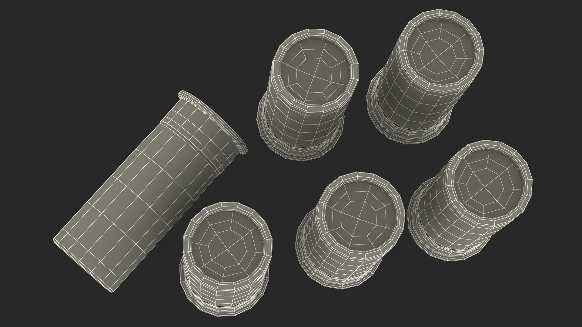 Marine Aerial Flares 12 Gauge 3D model