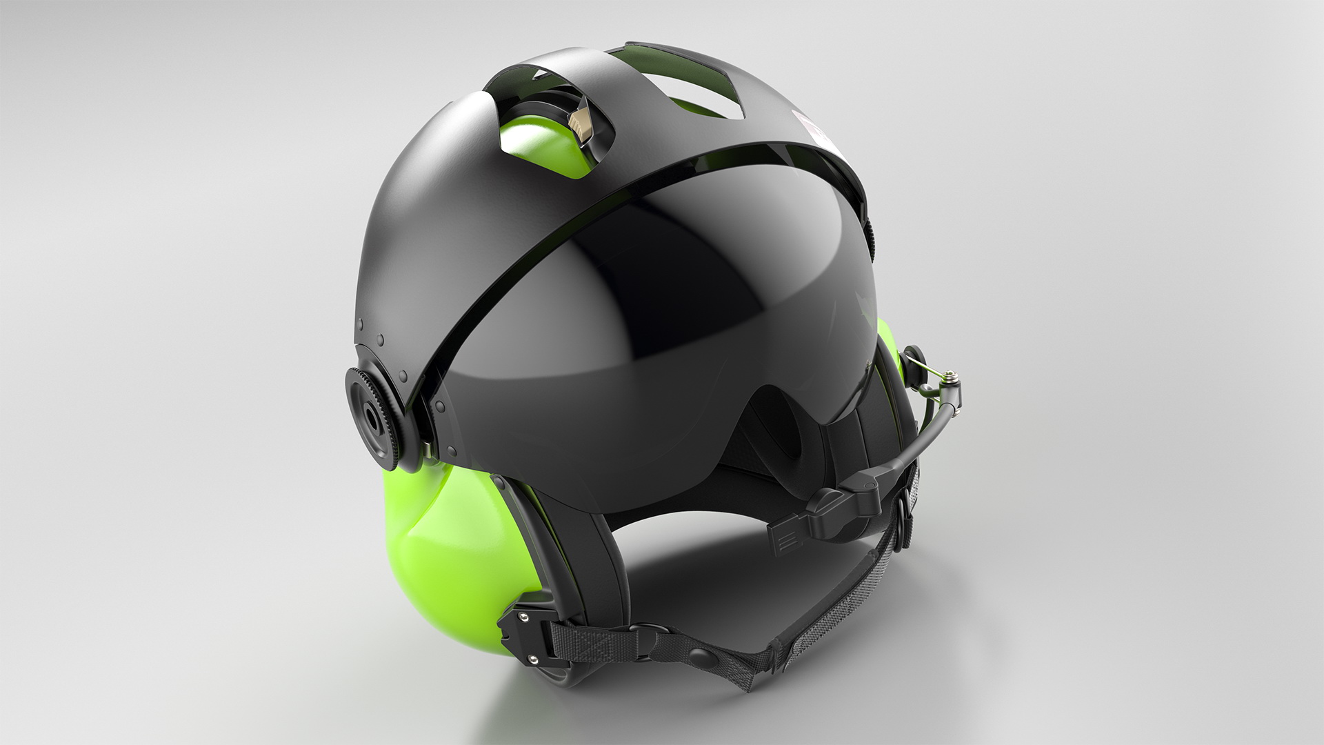 Evolution 252 Flight Helmet 3D